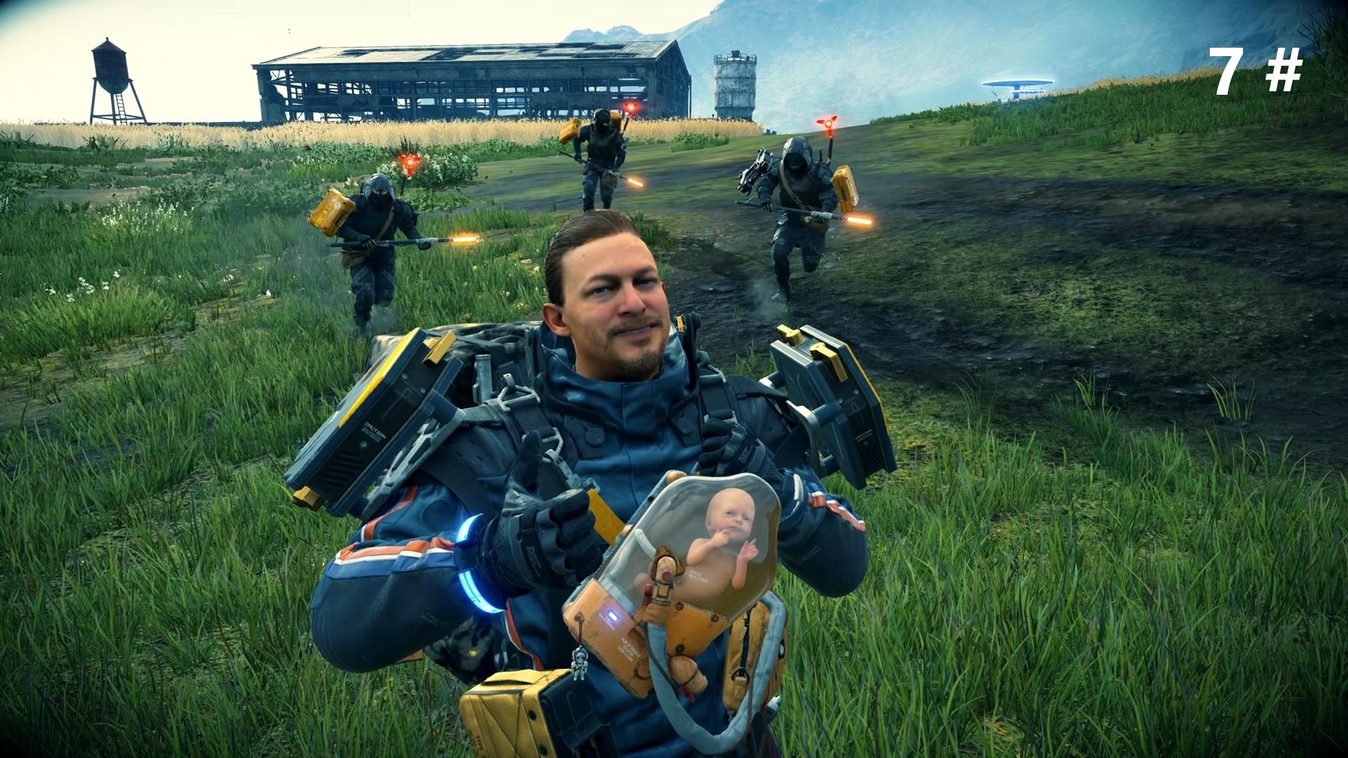 Прохождение Death Stranding 7 # (Начал строить дорогу и уграл грузовик у муллов)