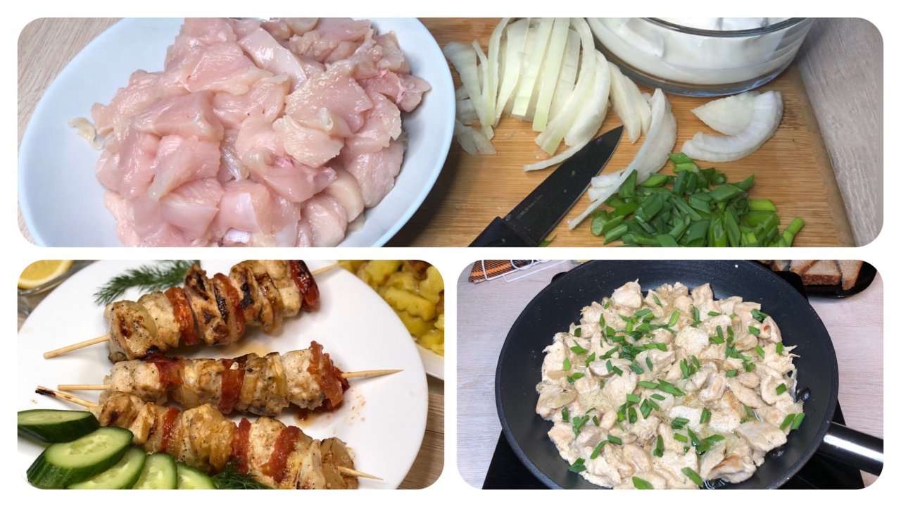 3 сочных блюда из куриного филе | куриное филе рецепты | рецепты просто.mp4