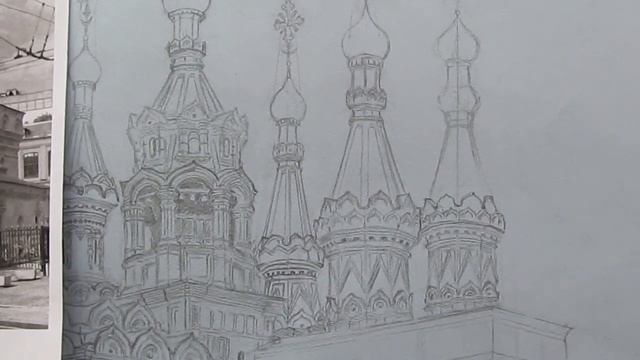 VLOG и ХУДОЖКА: 6 ЧАСТЬ | АРХИТЕКТУРА ещё чуть-чуть | Построение башенок храма | ВЕСНА СКОРО 2024