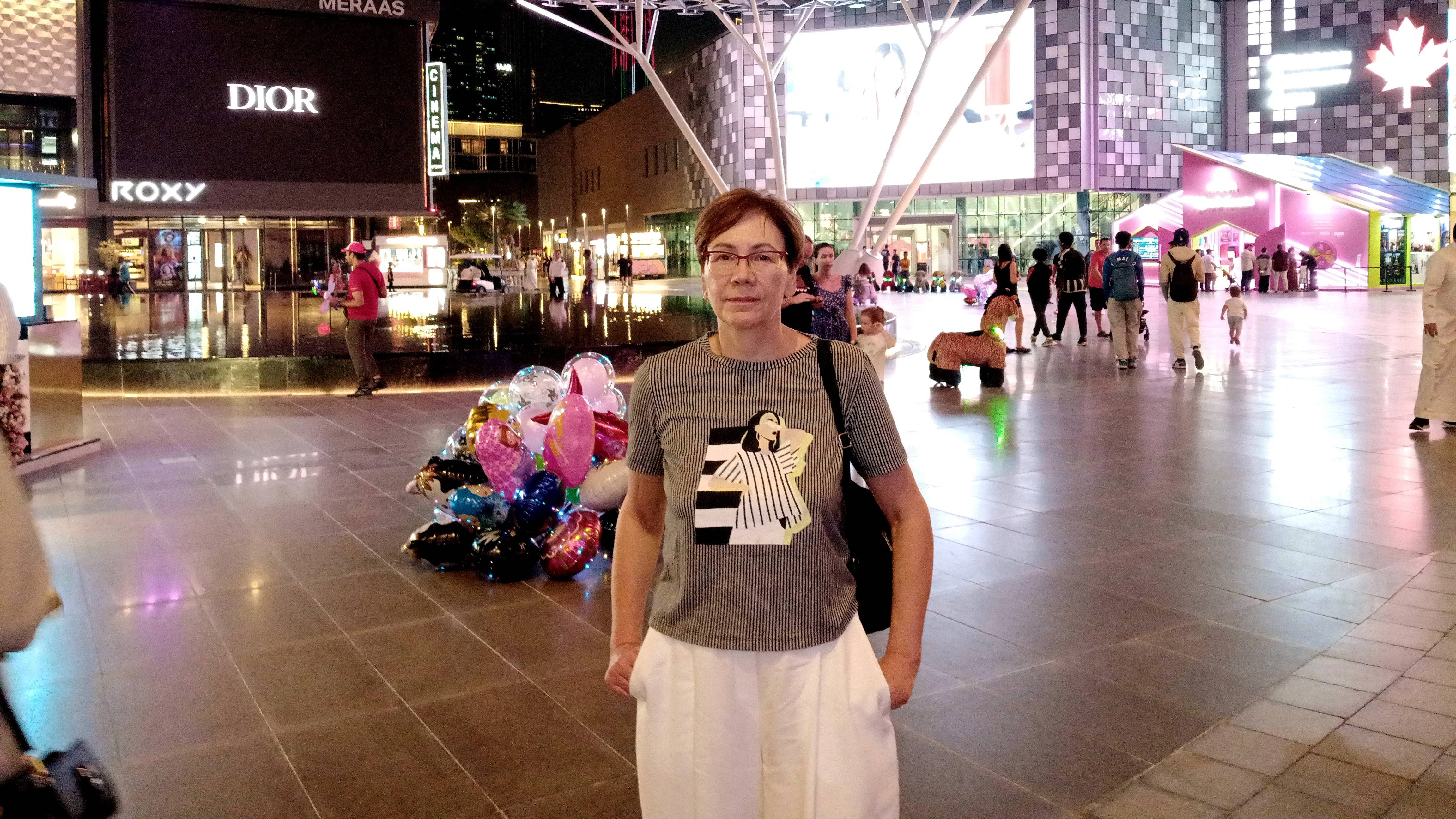 Арабские Эмираты. Ночной Дубай.