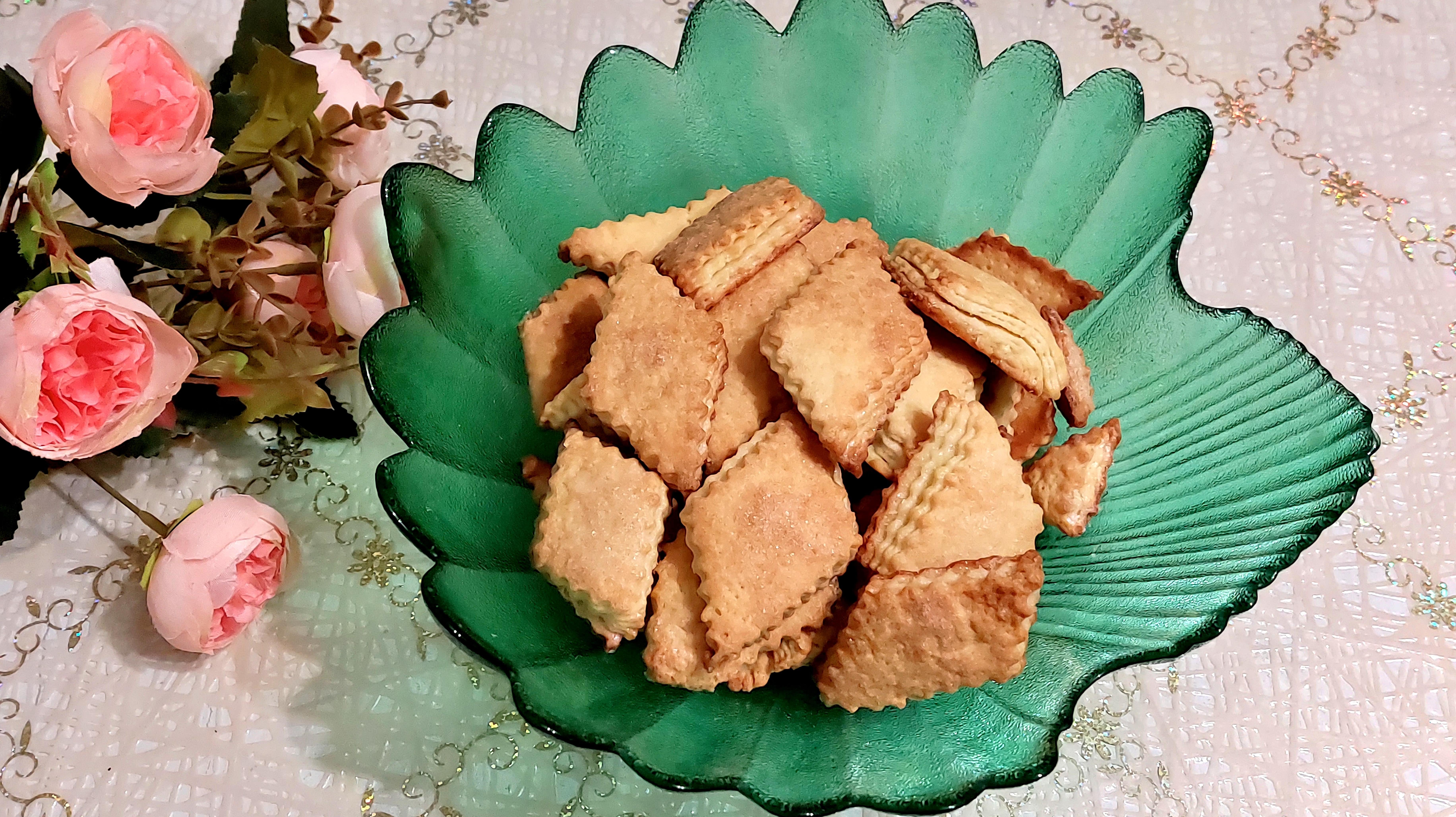 САХАРНОЕ ПЕЧЕНЬЕ,ПО ДЕРЕВЕНСКИ😋👍