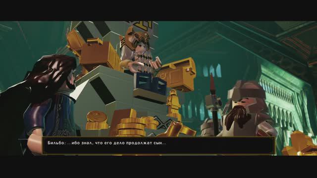 LEGO. The Hobbit. 100% Прохождение 1