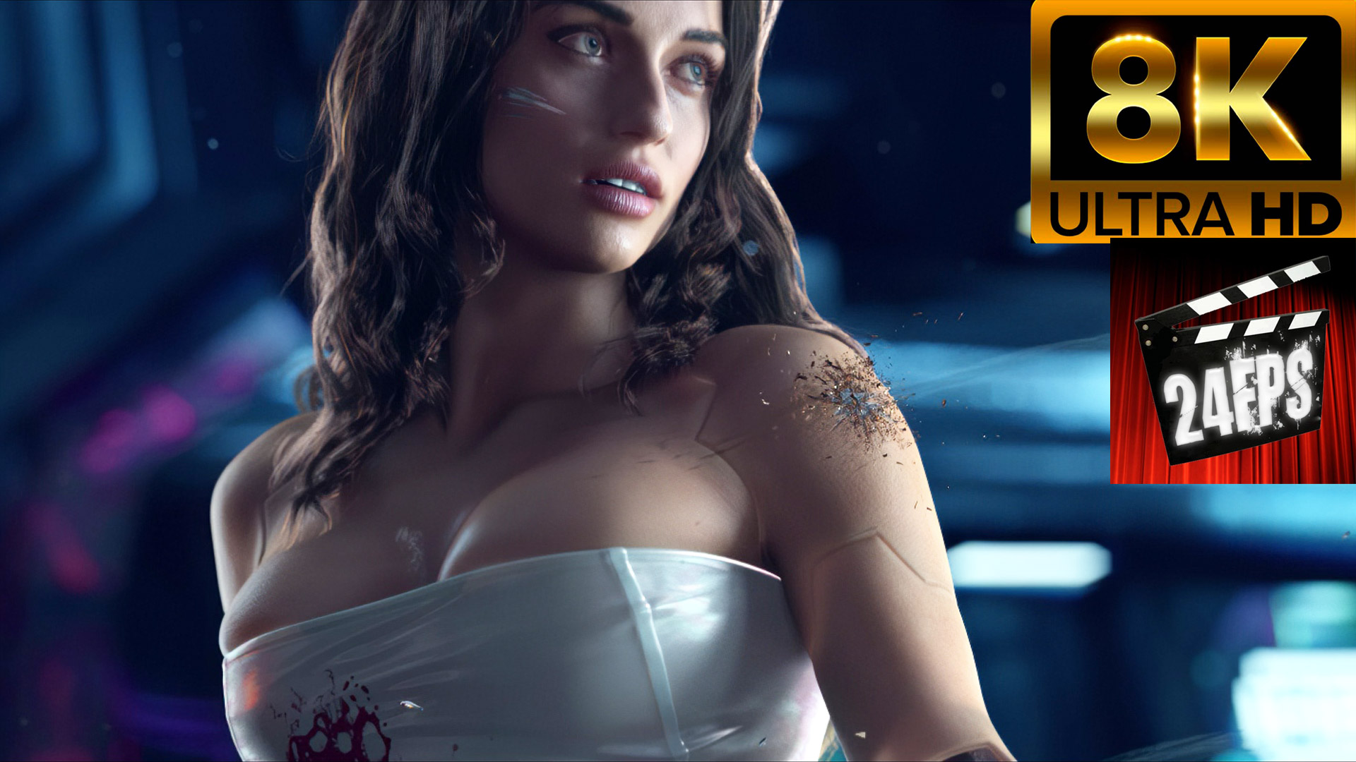 Cyberpunk 2077 - Trailer 2013 (Remastered 8K)