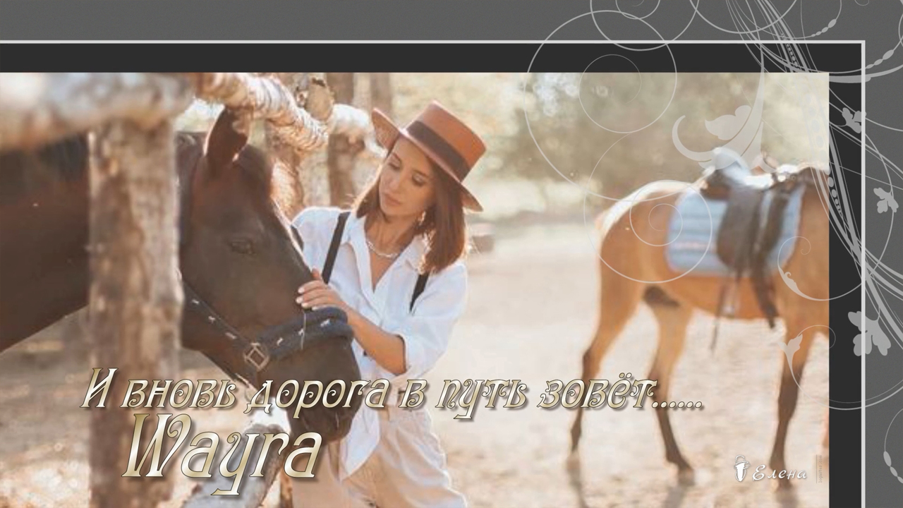И вновь дорога в путь зовёт*