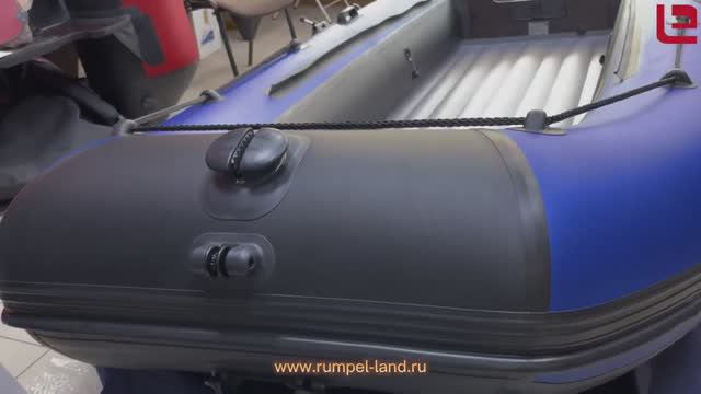 Лодки KITT BOATS в сине-черной расцветке