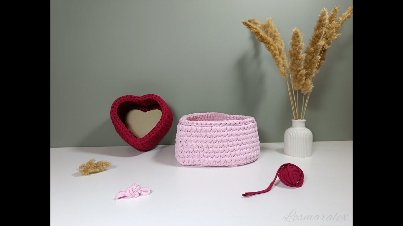 Корзинка "Зефирное сердце"