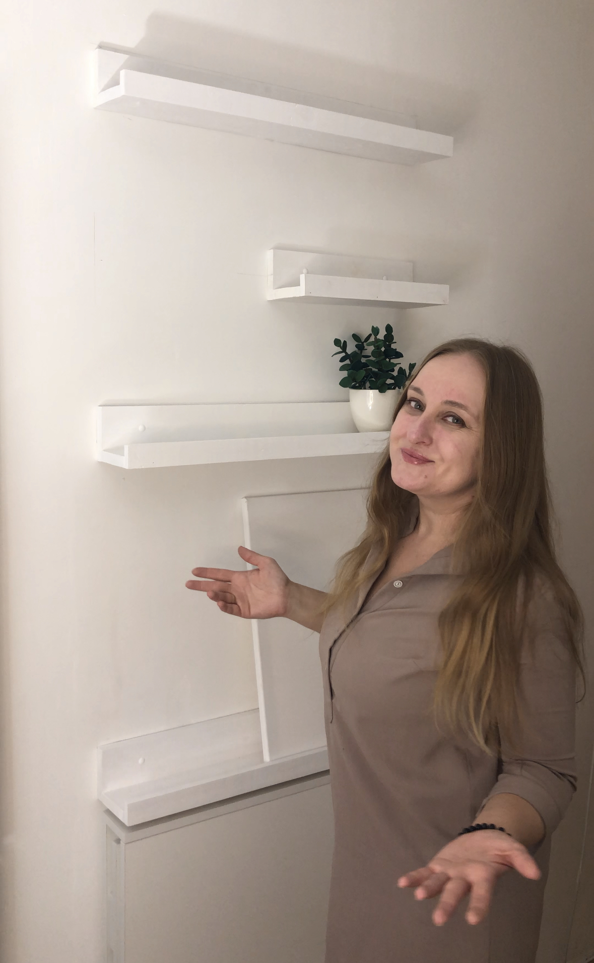 DIY. Полки для картин и сезонного декора. Часть 2