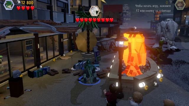 Lego jurassic world Прохождение Часть 20 - Решающая схватка/Финал