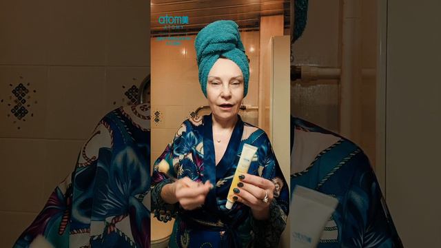 И вот результат использования зубной пасты #Атоми