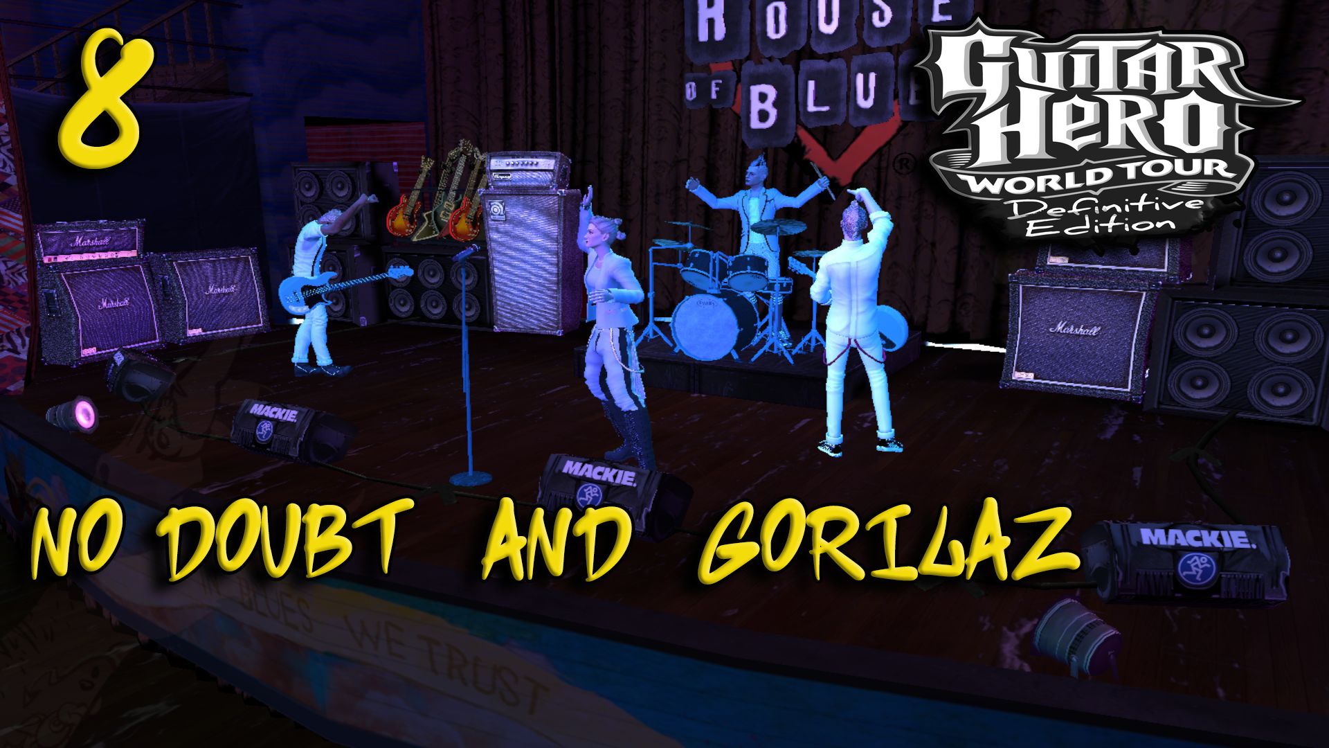 ударные на клавиатуре в GHWT #8