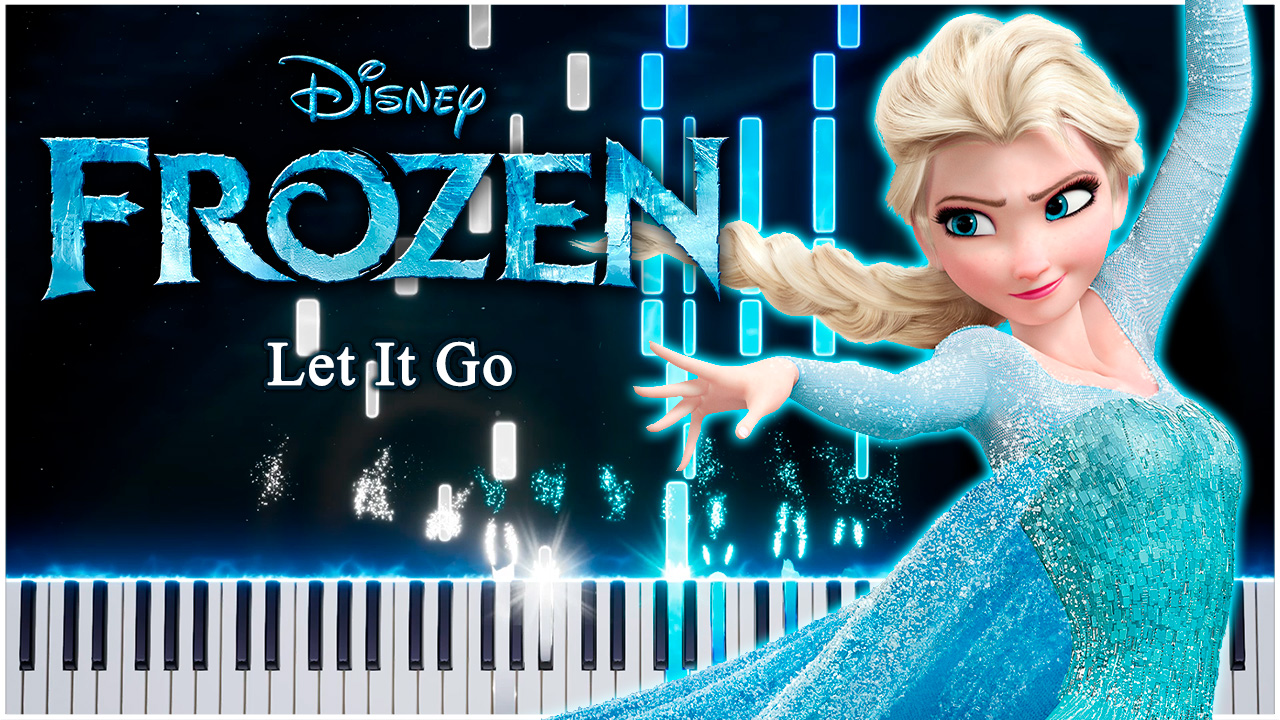 Let It Go / Отпусти и забудь (Холодное сердце) 【 КАВЕР НА ПИАНИНО 】