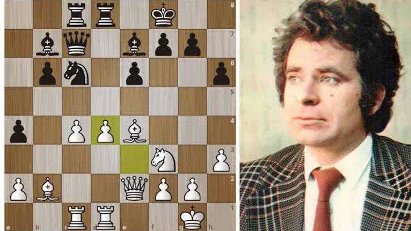 Борис Спасский проводит эффектный ПРОРЫВ и ГРОМИТ Рибли в 27 ходов! Шахматы.