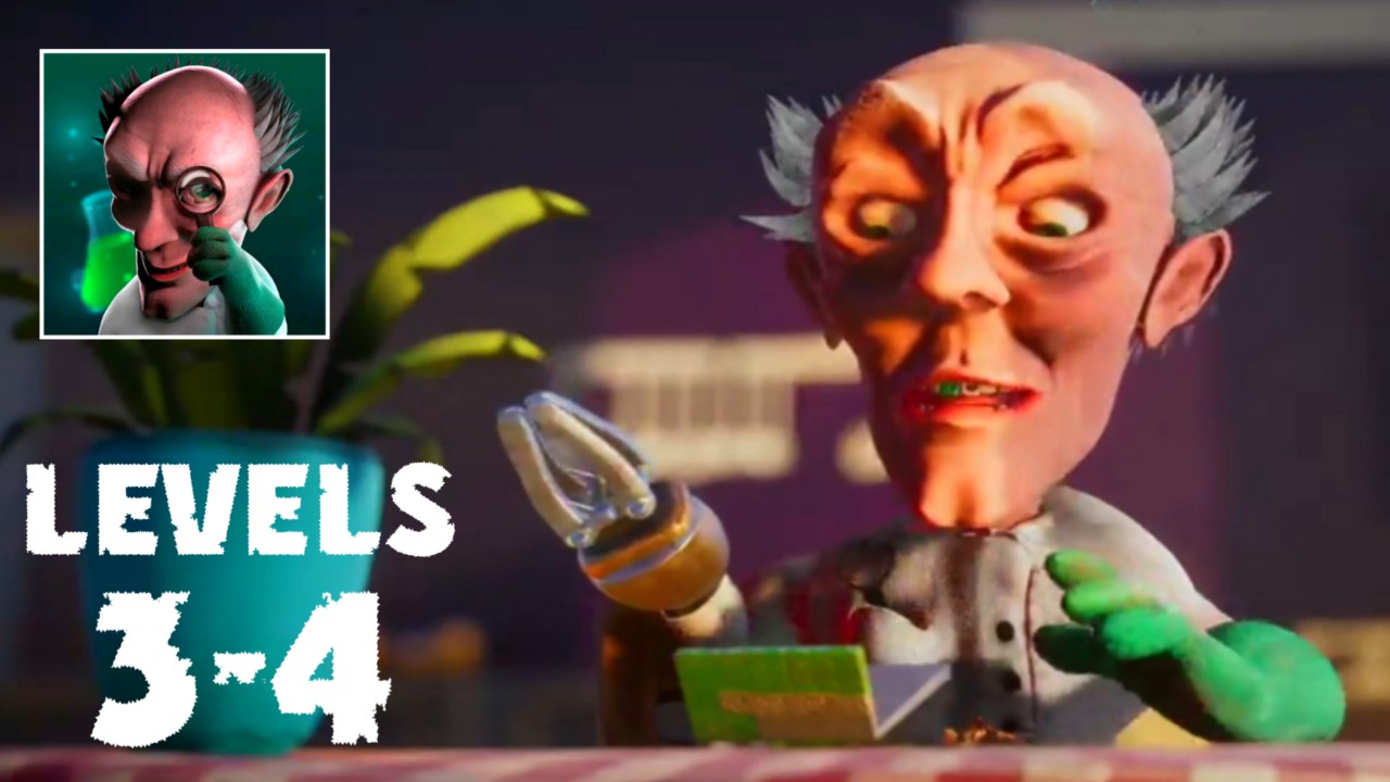 ЧОКНУТЫЙ УЧЁНЫЙ - Приключения девочки с собачкой [2] Mad Scientist - мульт игра для детей