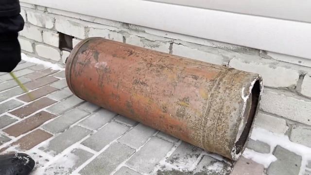 Продолжаем собирать трактор.  Делаем навеску, снегоуборочный ковш из газового баллона.