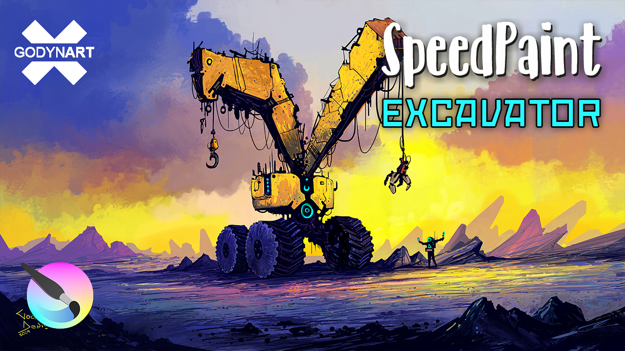 Рисуем экскаватор