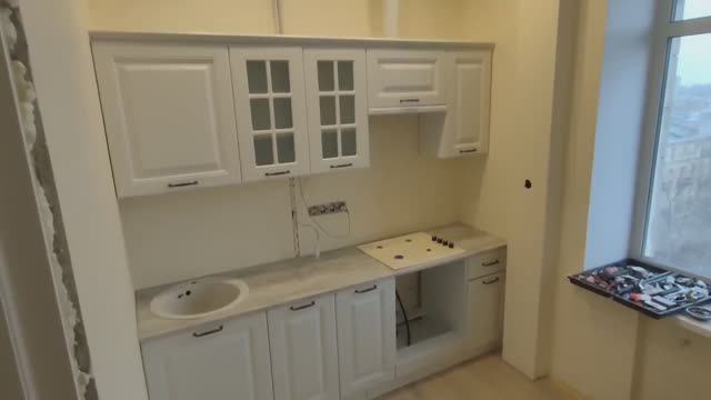 Ускоренный процесс монтажа кухни