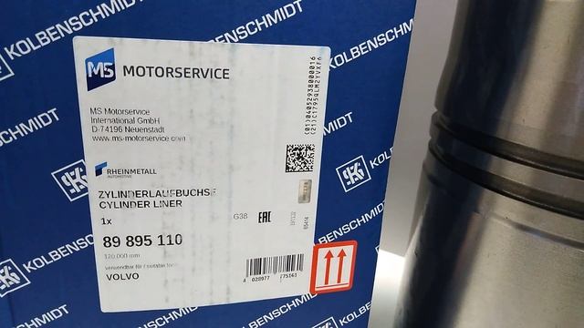 Гильза Вольво ФМ двигателя D9 89895110 KOLBENSCHMIDT