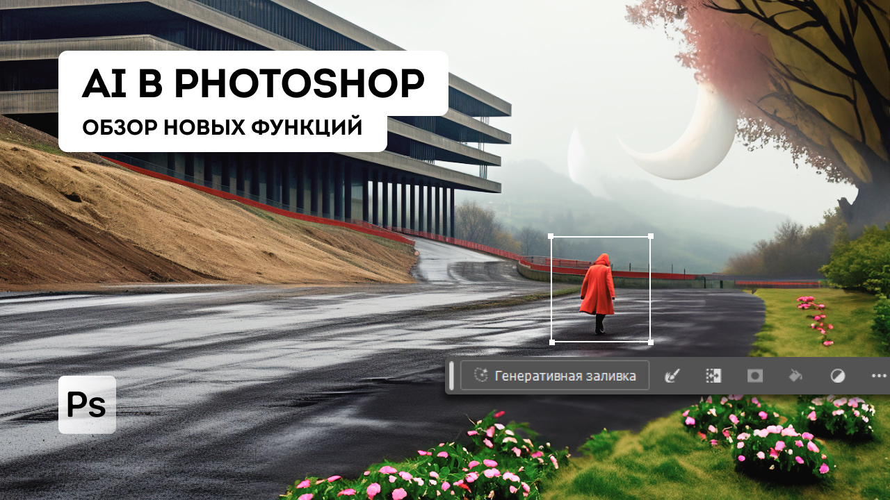 AI в Photoshop. Обзор новых функций