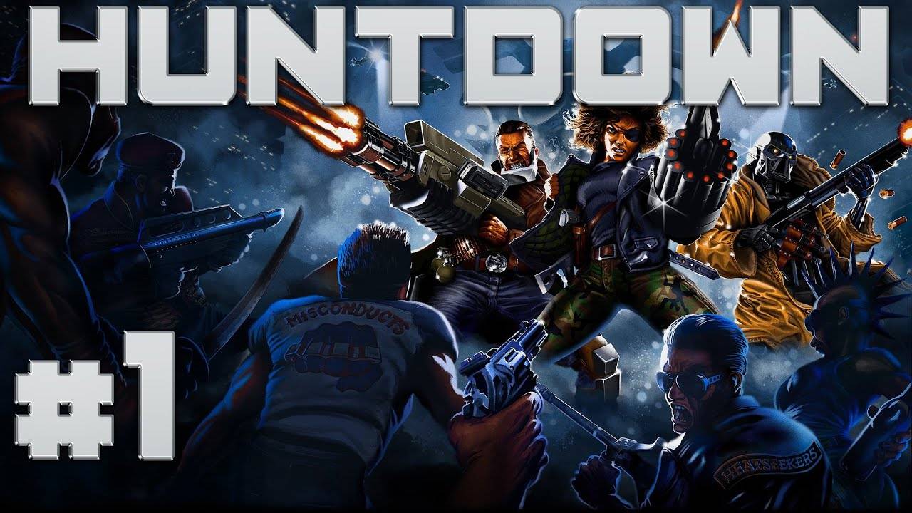 Huntdown Прохождение #1 #playhub#huntdown#играть#игры