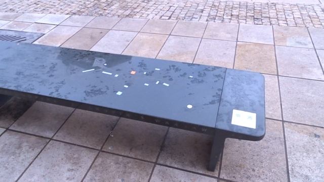 МУЗЫКАЛЬНАЯ СКАМЕЙКА - Варшава, Польша. Путешествие по Польше