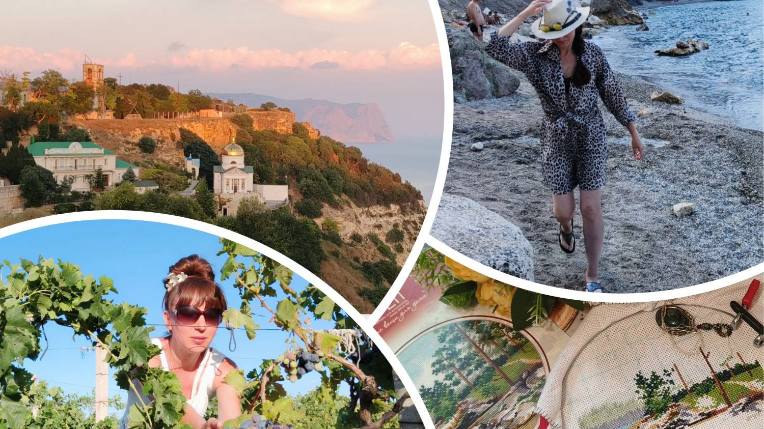 Море, солнце и вышивка. Путешествие с крестиками. 2024