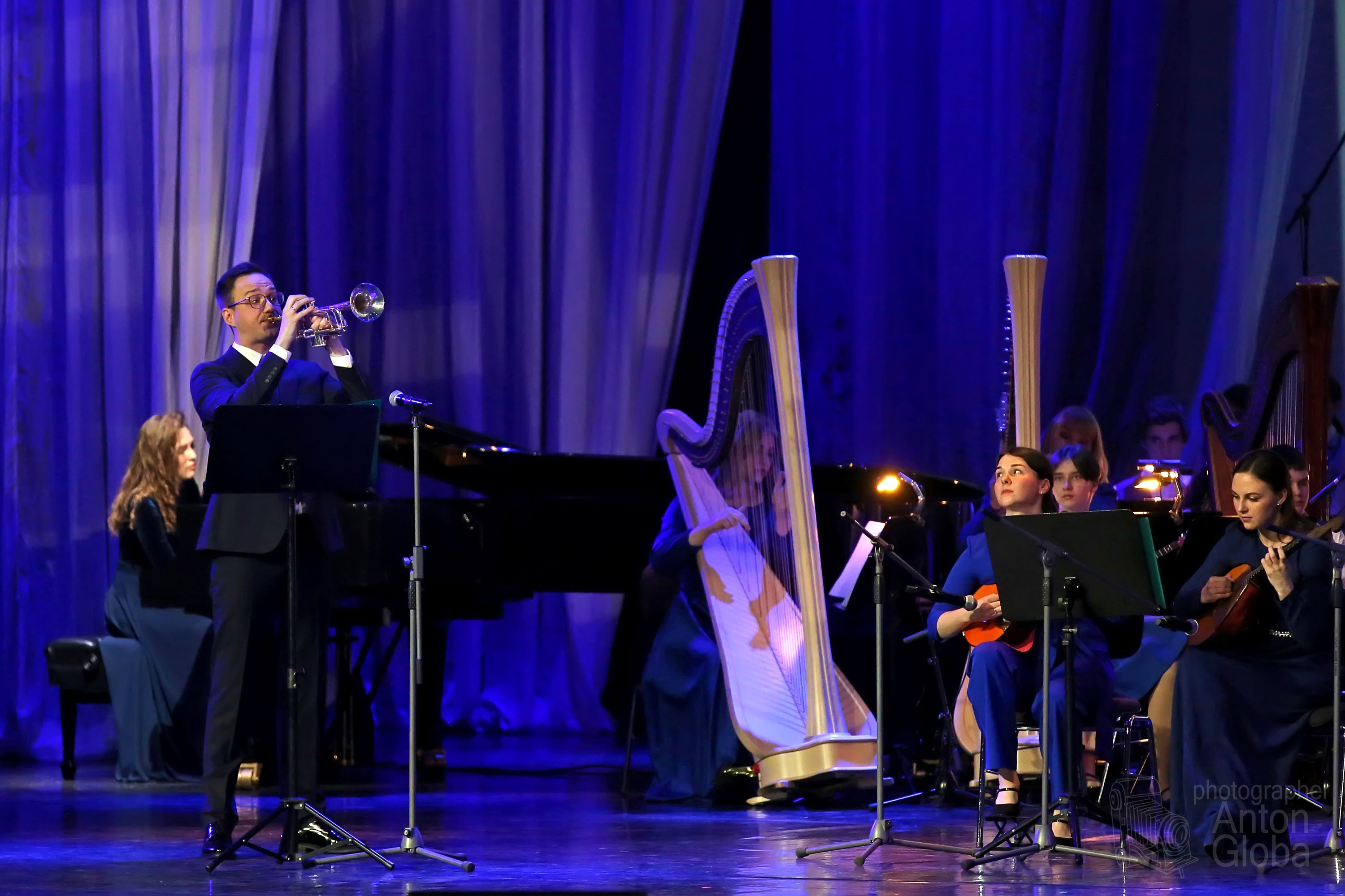 Музыка Э. Артемьева, Педагоги Ансамбля Локтева. Music by Artemyev, Teachers of the Loktev Ensemble.