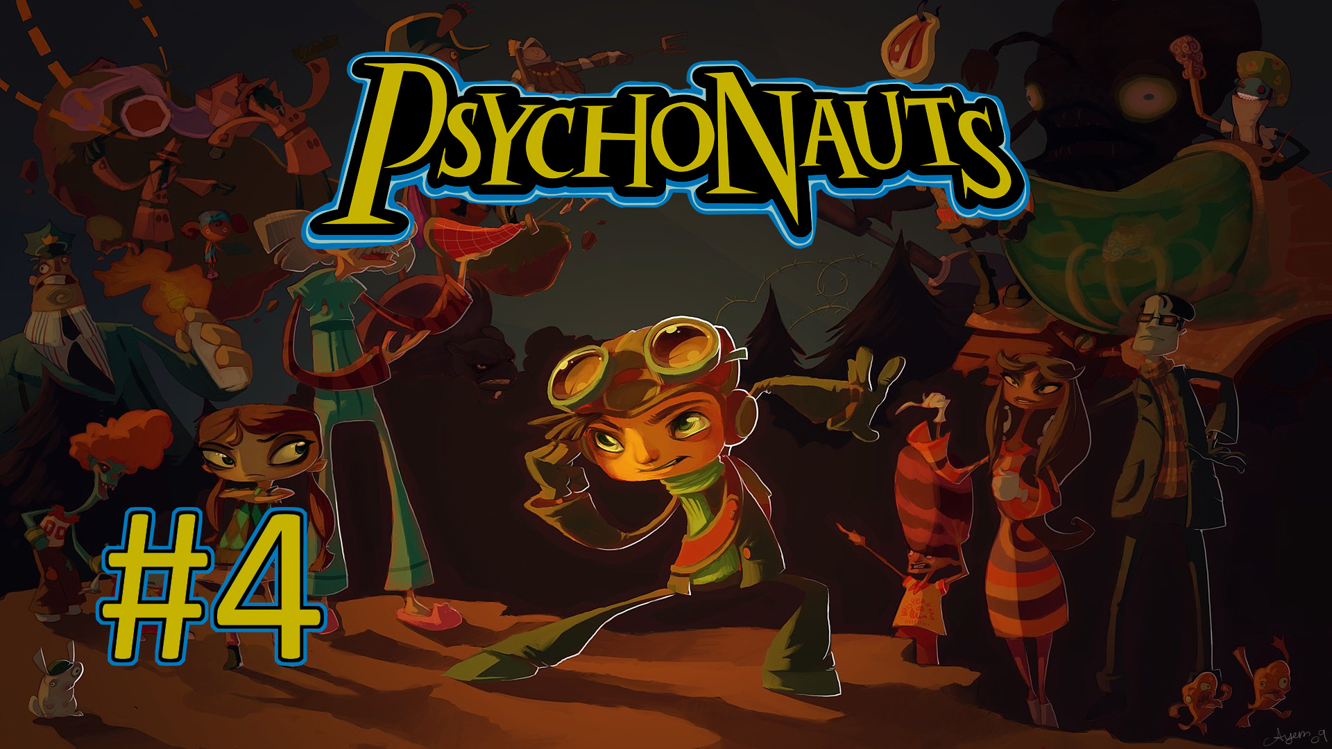 Прохождение Psychonauts - Часть 4