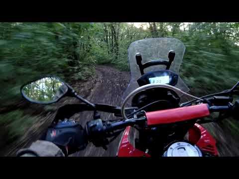 Motoland Dakar 250ST. Через лесочек на гору Юца и обратно.