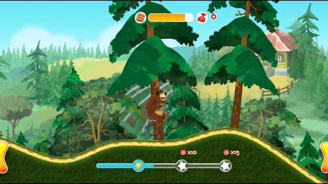 Миша и Маша на велосипеде