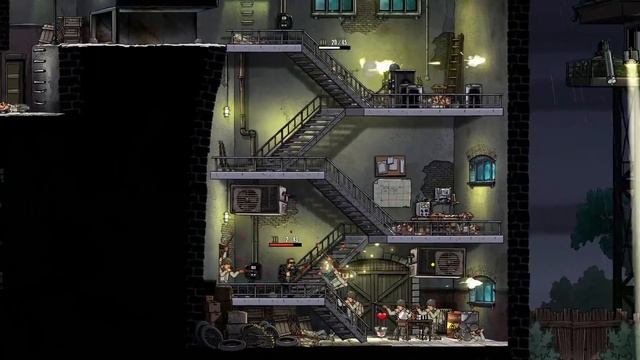 Guns, Gore and Cannoli 2 Кооперативное прохождение. Гангстеры и зомби. Серия 1. Первый босс.