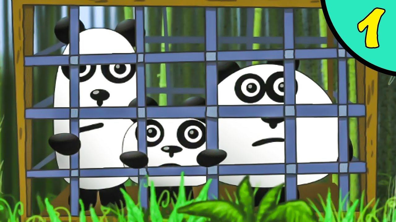ТРИ ПАНДЫ. Серия 1. Побег с пиратского корабля. Мультик для детей на Игрули TV