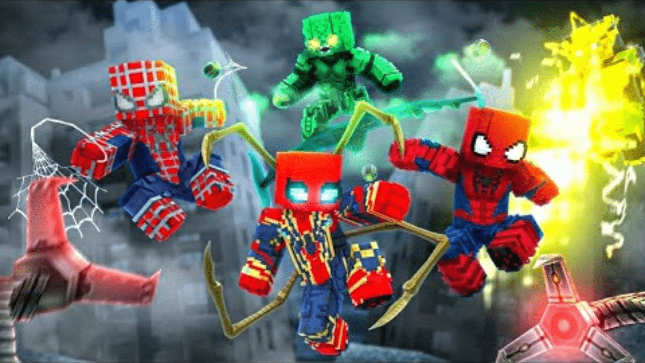 ЭТО САМЫЙ ТОПОВЫЙ МОД НА ЧЕЛОВЕКА ПАУКА ДЛЯ МАЙНКРАФТА ПЕ