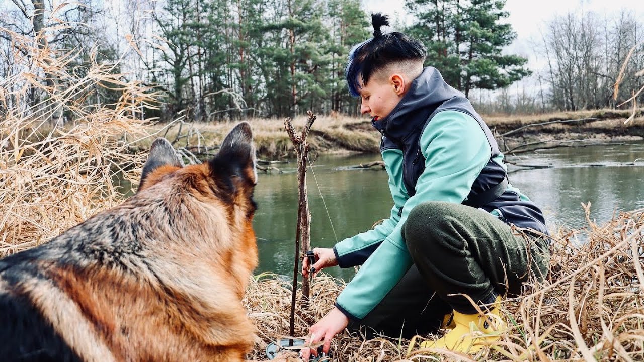 РЫБАЛКА на Закидушки. С НОЧЁВКОЙ как В ТАЙГЕ. Ужин на костре. Тест Ecoflow Delta 1300 #288