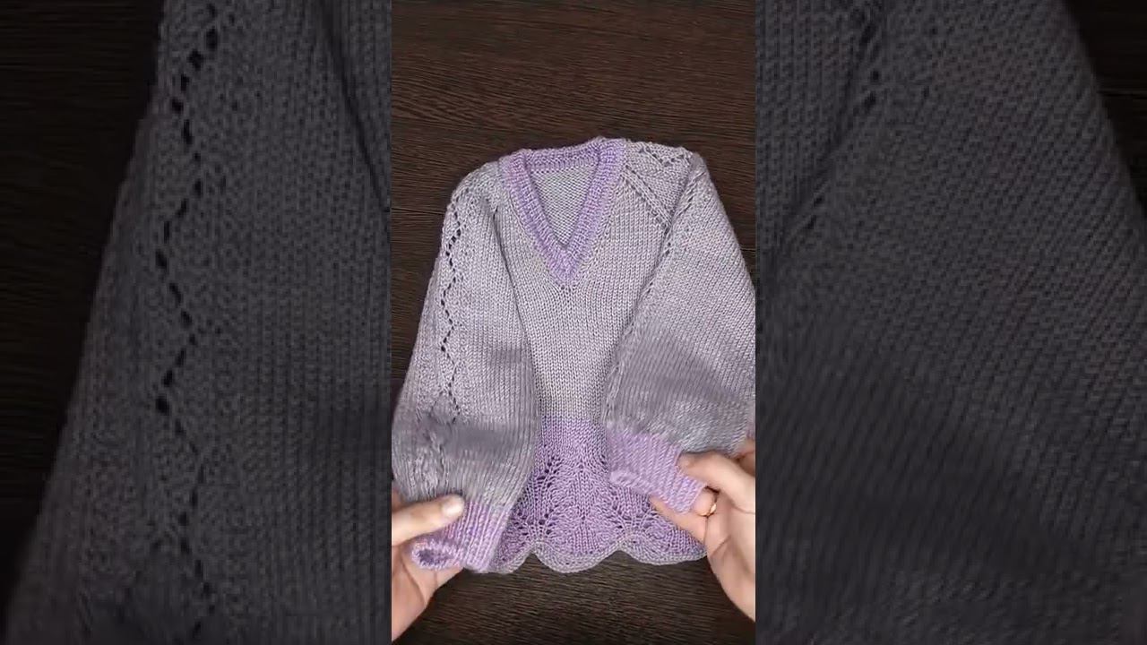 Привет! Приглашаю на мой вязальный канал! Сегодня предлагаю связать такой интересный джемперок!