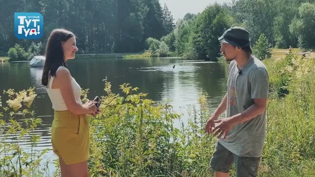 «Бомж-дом» Павла Суслова плавает на озере ММР