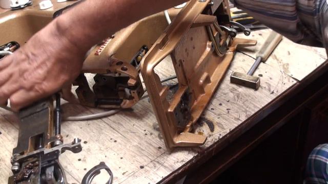 Швейная машина Kohler Zick-Zack  класс 53..Восстановление..... Часть №1.