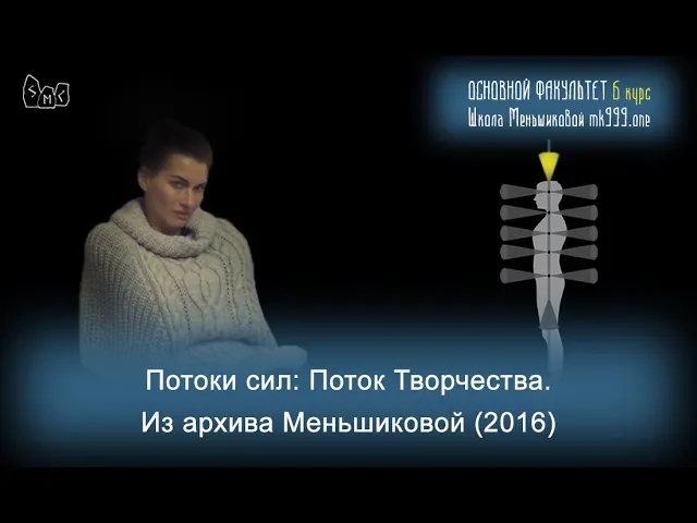 Потоки сил: Поток Творчества. Из архива Меньшиковой (2016)