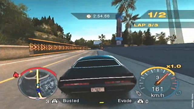 NFS Undercover Part 4 Dodge Challenger PlayStation 2