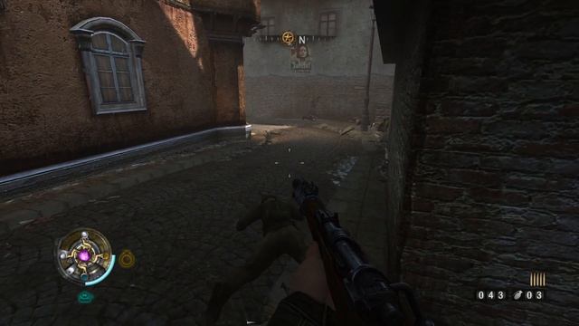 Прохождение Wolfenstein (2009) Часть 3# Склад и Квартира офицера (1080p 60fps)