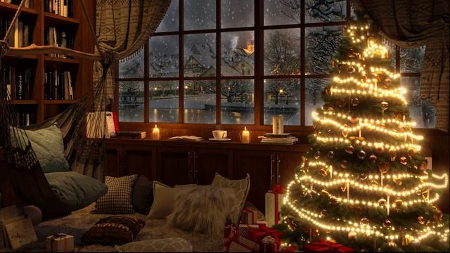 Немного ТЕПЛА_ХОЛОДОЙ зимой / Пушистый СНЕГ за окном / УЮТНАЯ атмосфера / Праздничная МУЗЫКА / ЗИМА