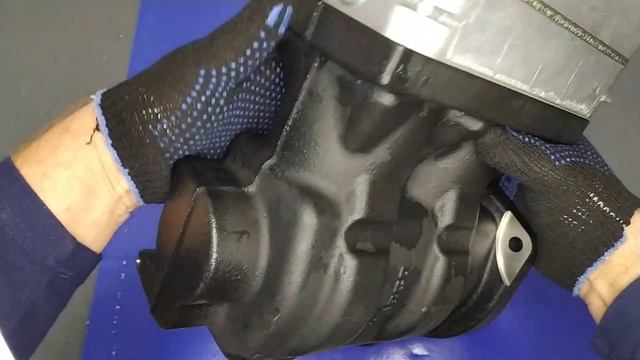 Компрессор Renault Premium Magnum Kerax воздушный 2-х цилиндровый 4124420000 Wabco