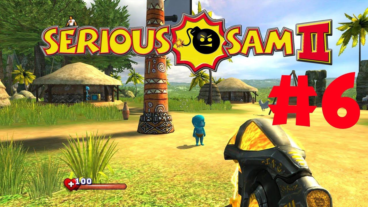 Главный в тюрьме Прохождение Крутой Сэм 2 на максимальном уровне сложности #6