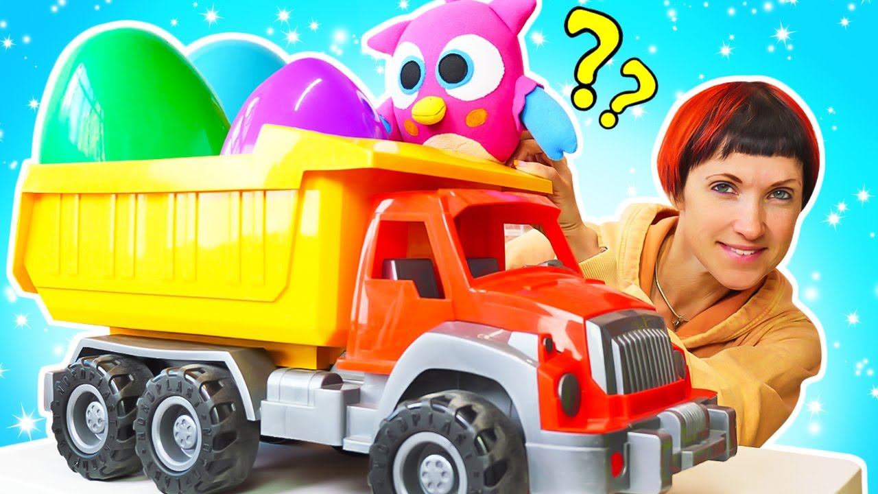 Капуки машины – Мусоровоз хочет вырасти! Развивающие игры для детей с машинками