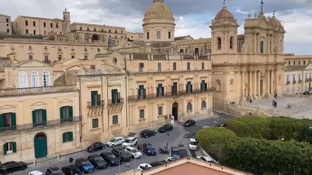 Крыши города Ното . Сицилия