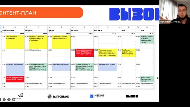 Вебинар 3. Контент-стратегия личного бренда