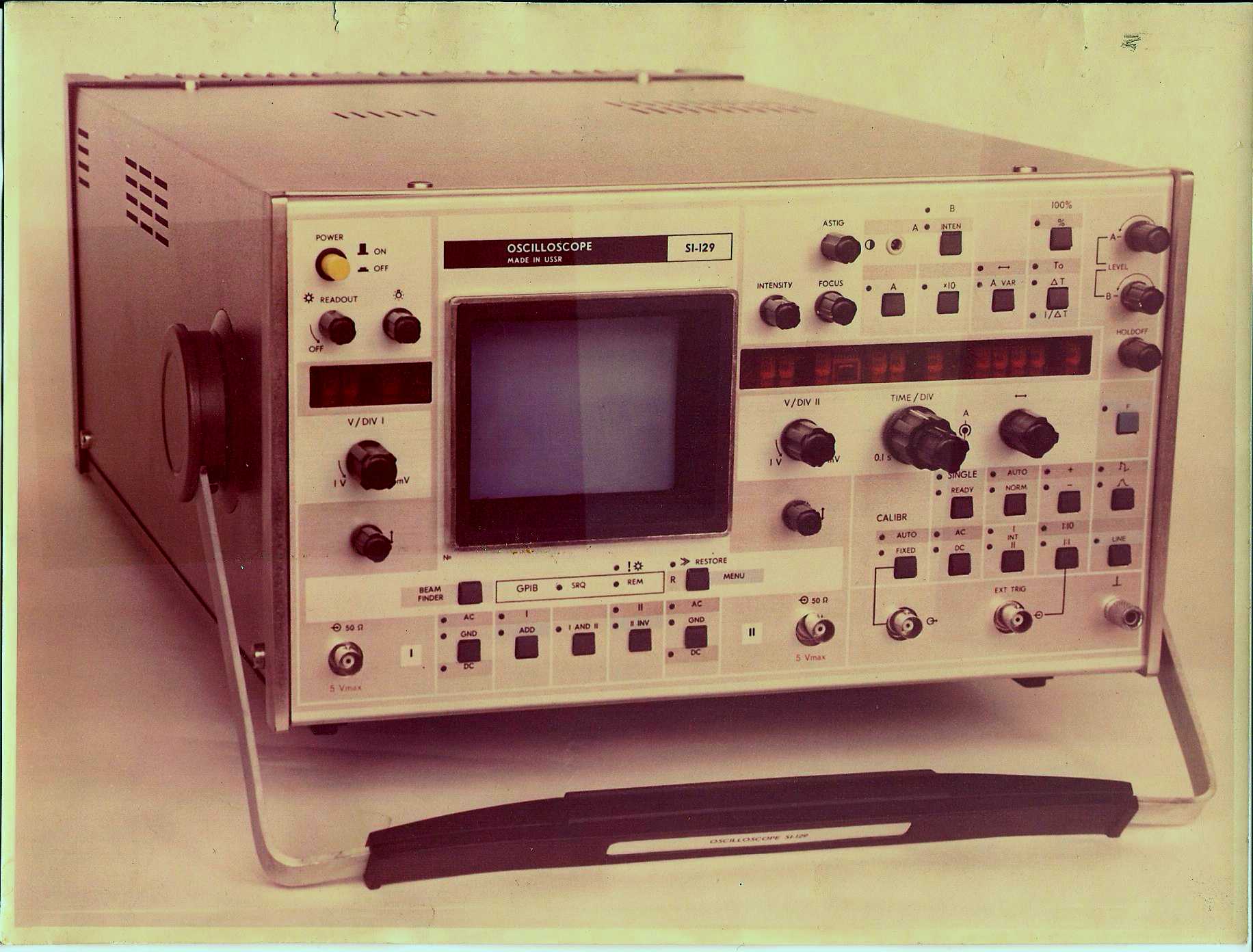 2023. История осциллографии СССР. 5 сер. Универсальные осциллографы ВНИИРИП 1974-92 г.г. типа С1.