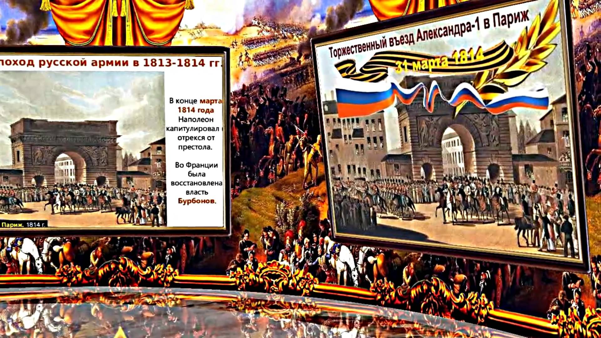 Экскурс в Историю для Воинственного Макарона! Русские войска в Париже 1814 год. Юбилей Капитуляции!