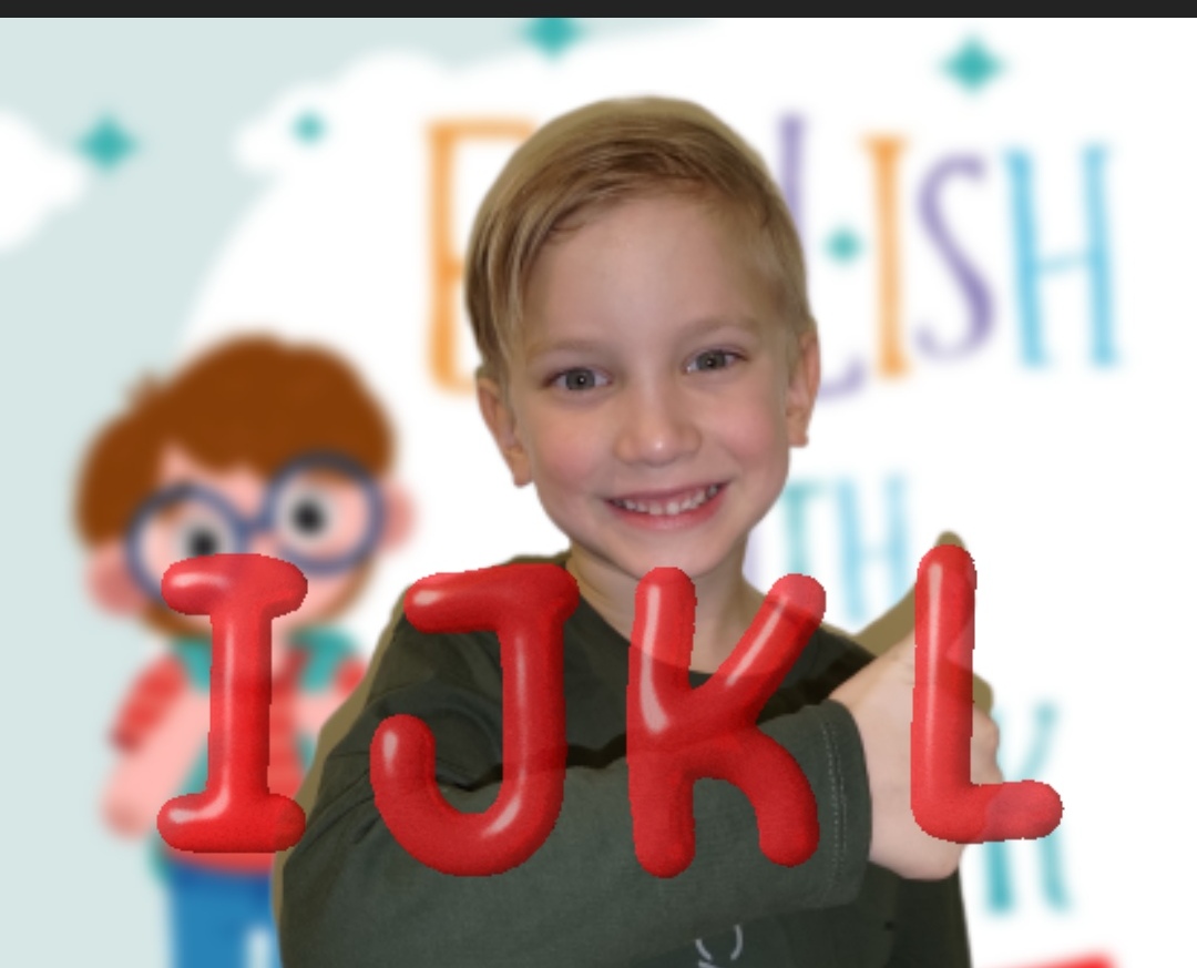 Знакомимся с латинским алфавитом,  буквы I - L со словами