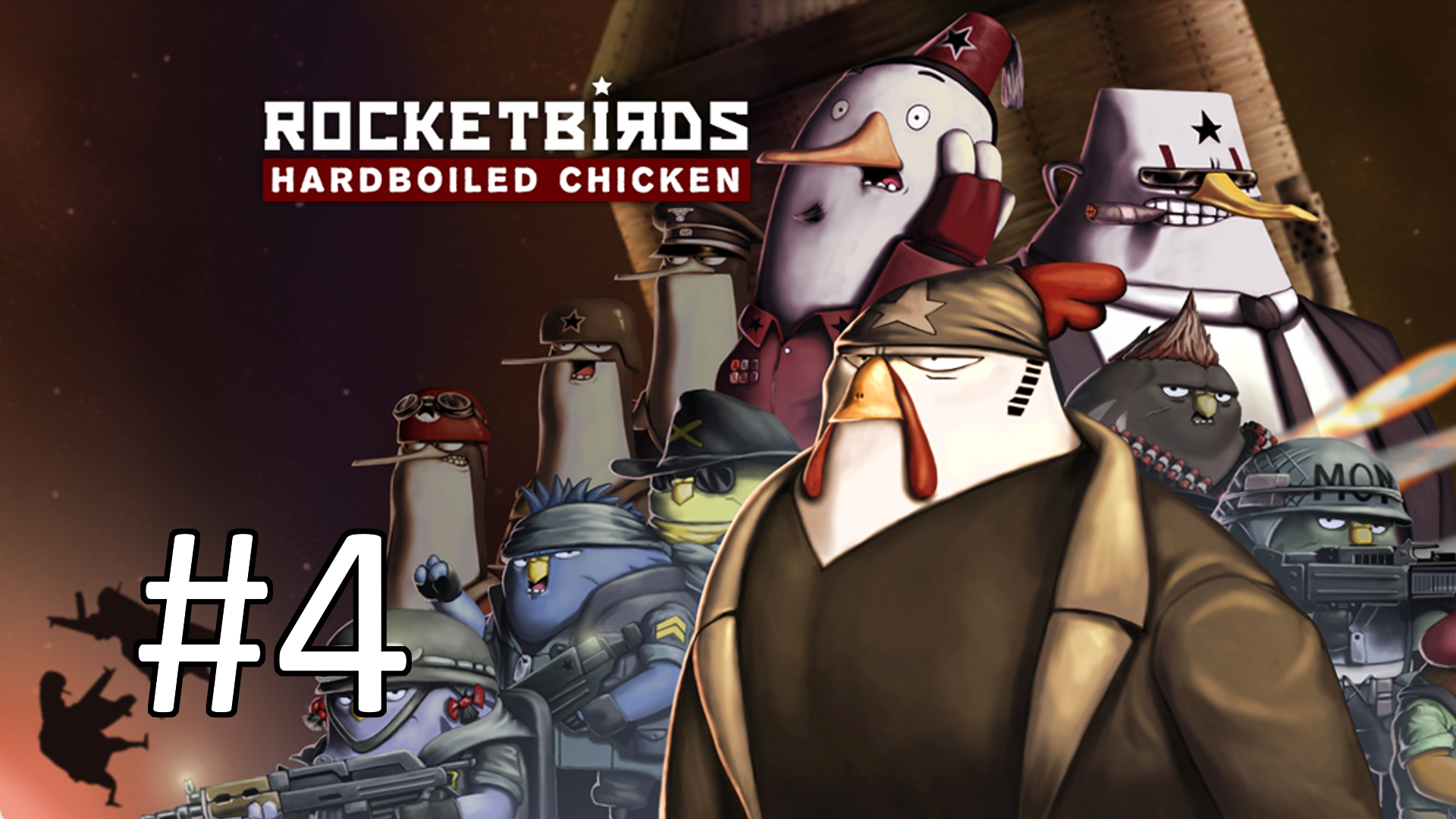 Прохождение Rocketbirds: Hardboiled Chicken - Часть 4