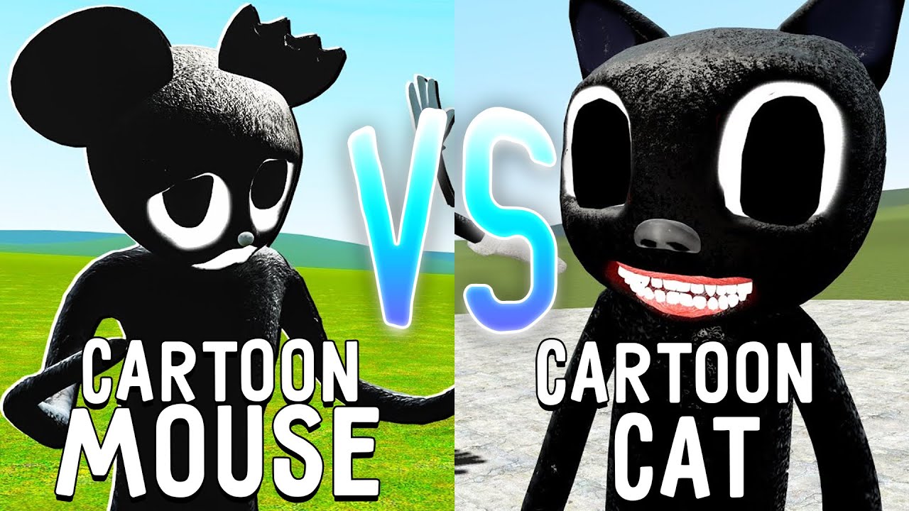 МУЛЬТЯШНАЯ МЫШЬ против МУЛЬТЯШНОГО КОТА в майнкрафт ! Битва CARTOON MOUSE VS CARTOON CAT MINECRAFT